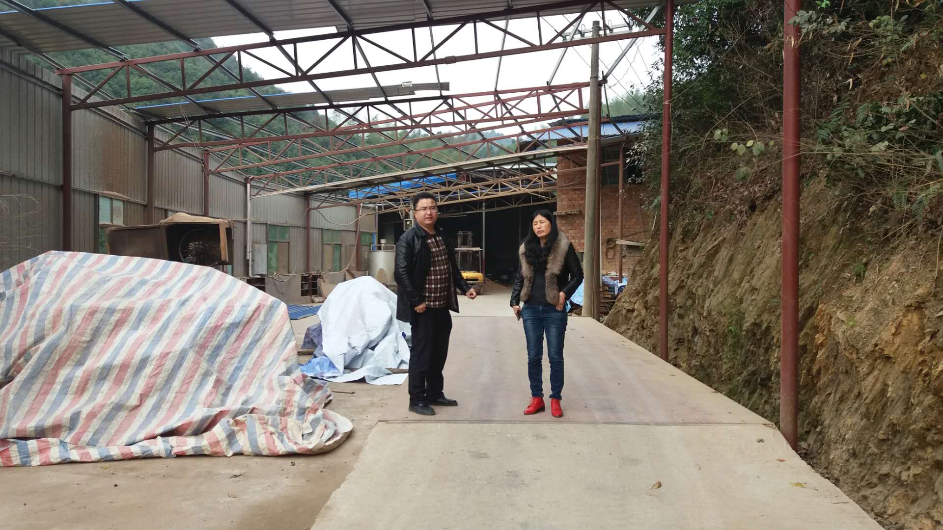 大京治违中队配合区拆违大队开展消除卫片行动