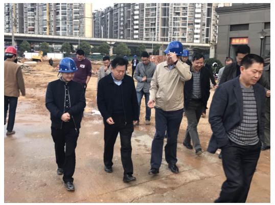株洲市副市长谭可敏现场督查陈埠港黑臭水整治工程