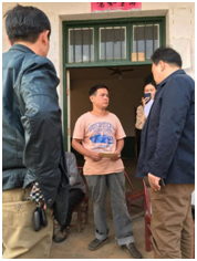 走访慰问贫困户 结对帮扶暖人心