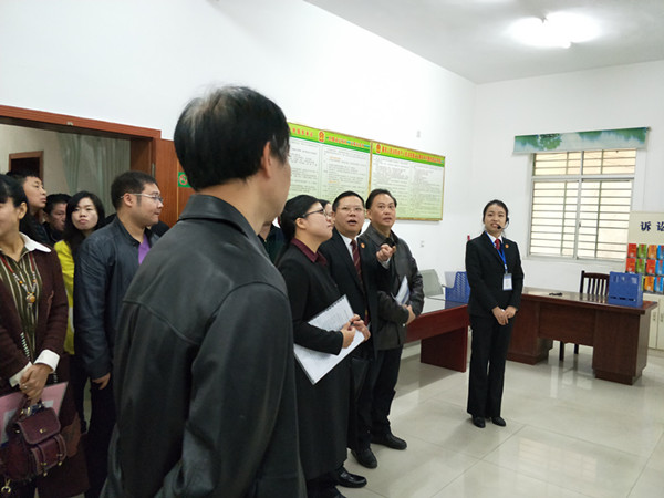 攸县法院开放日活动 让群众近距离感受阳光司法