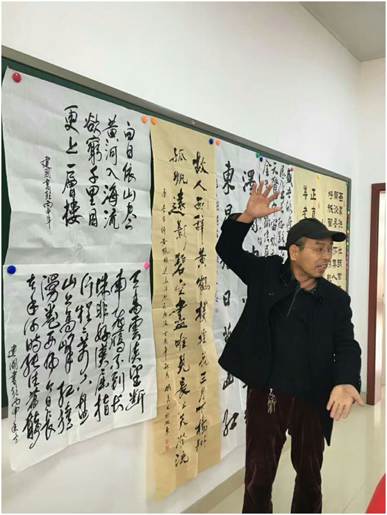 芦淞区残疾人文联举行残健书法沙龙活动