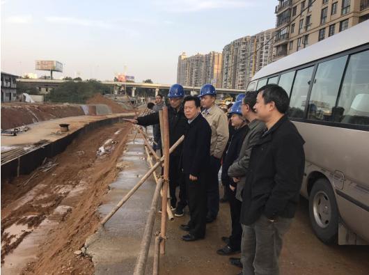 株洲市副市长谭可敏现场督查陈埠港黑臭水整治工程