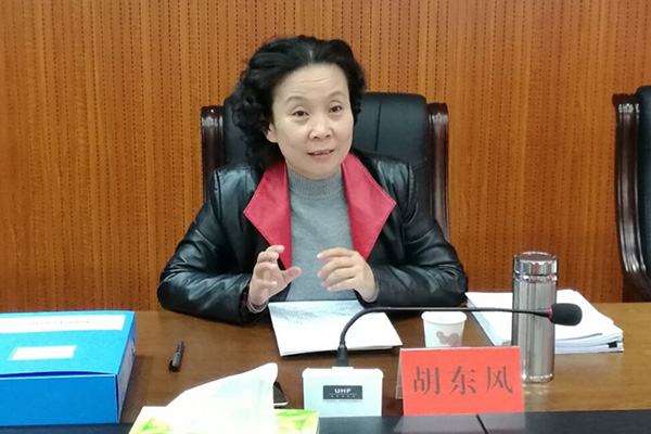 省委统战部副部长胡东风来攸指导统一战线学习十九大精神工作