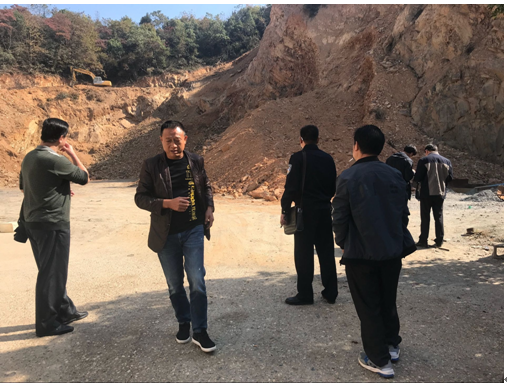 区农村工作局查处违法使用林地案件