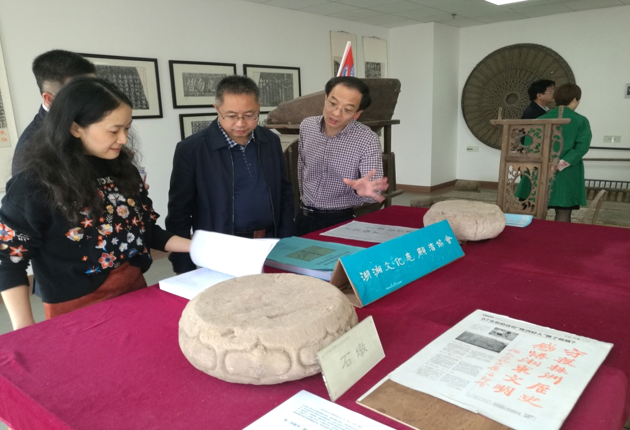 省委宣传部副部长刘进能来天元区文化馆 检查指导工作