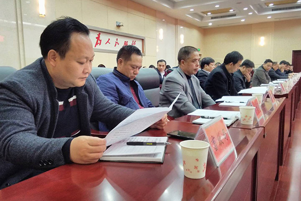 株洲市贫困退出验收核查组来攸核查验收