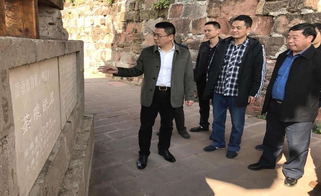 株洲市信访局党员赴茶陵县开展党日活动