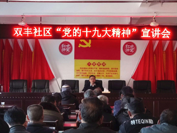 法院院长宣讲进基层 党的十九大精神入人心
