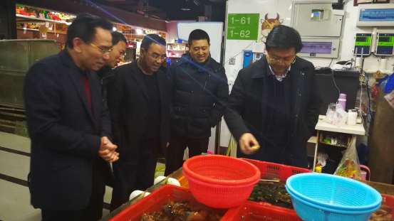 天元区多米新街市文明集市迎省级文明办督查验收