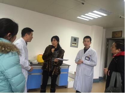 中国疾控中心艾滋病防治专家督导芦淞区疾控中心性病防治工作