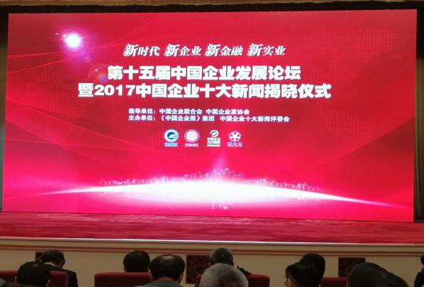 国投集团荣获2017年度中国成长力百强企业