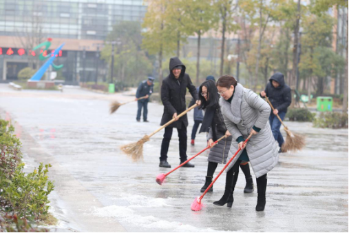 应对雨雪冰冻天气,天元教育在行动