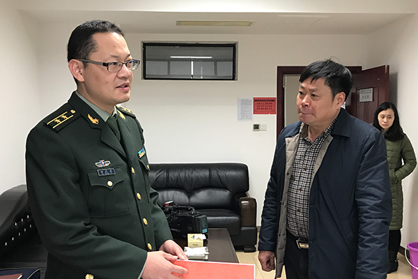 市考核组来攸县考核党管武装及国防建设工作