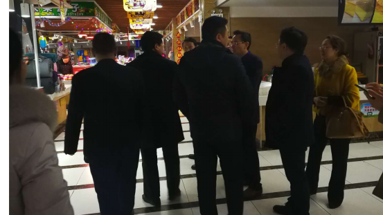 天元区多米新街市文明集市迎省级文明办督查验收