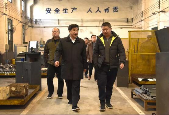 蔡周良、付访华节前督查安全生产