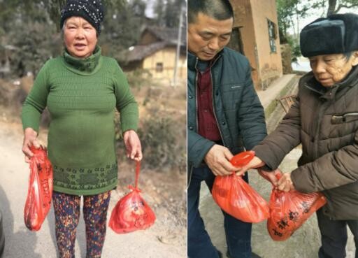 区民政局春节慰问特困群众