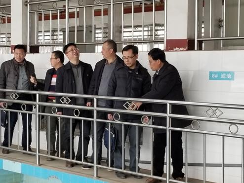 市国资委安全检查小组到自来水公司开展节前检查