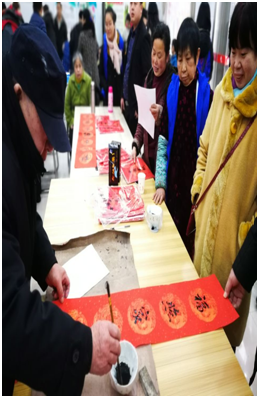 区统计局支部“迎新春, 三送三关爱”