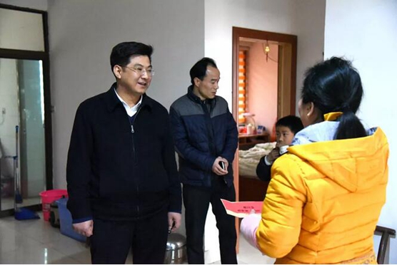 市、区领导开展春节走访慰问活动