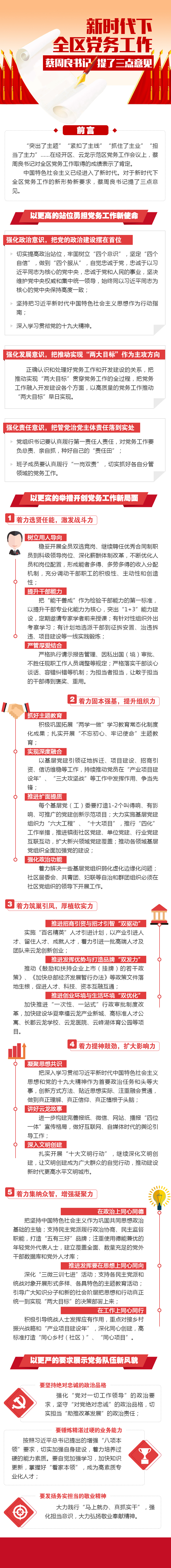 【图解】新形势 新要求 全区党务工作将这样开展