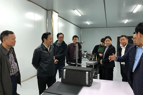 王建之到攸州工业园调研企业发展