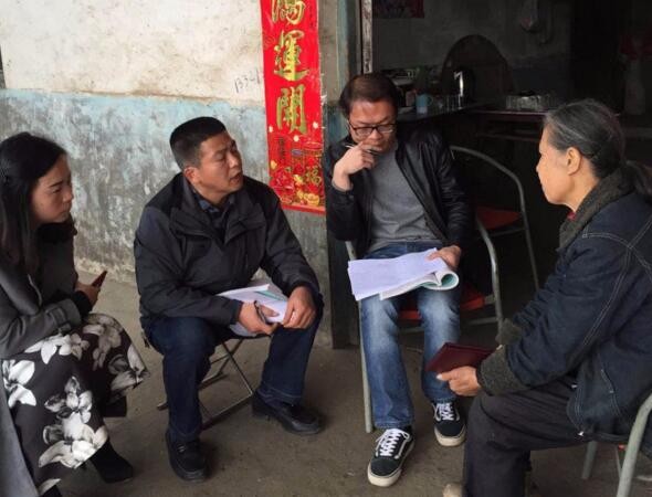 区民政局联合枫溪街道开展低保家庭调查