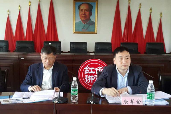唐晓明、唐军全率帮扶队进点丫江桥镇