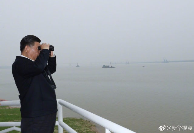 习近平考察长江 强调治理水患要有战略举措