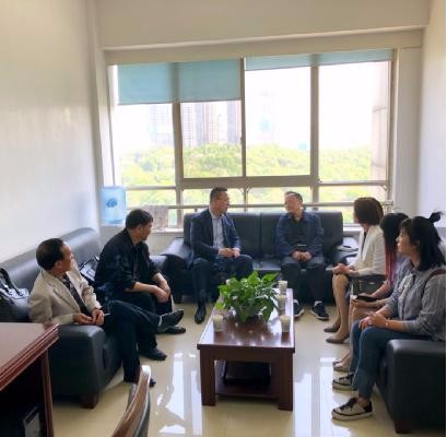 东昱环境建设有限公司来芦淞区进行考察