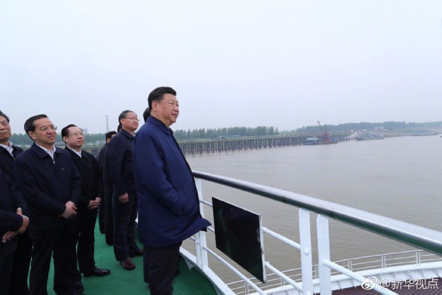 习近平考察长江 强调治理水患要有战略举措