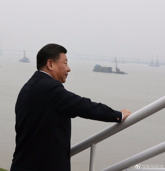 习近平考察长江 强调治理水患要有战略举措