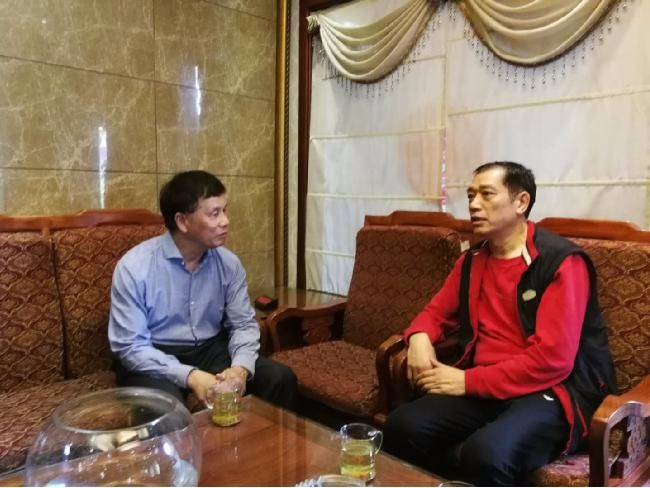 汕尾万盛针织董事长一行来区考察