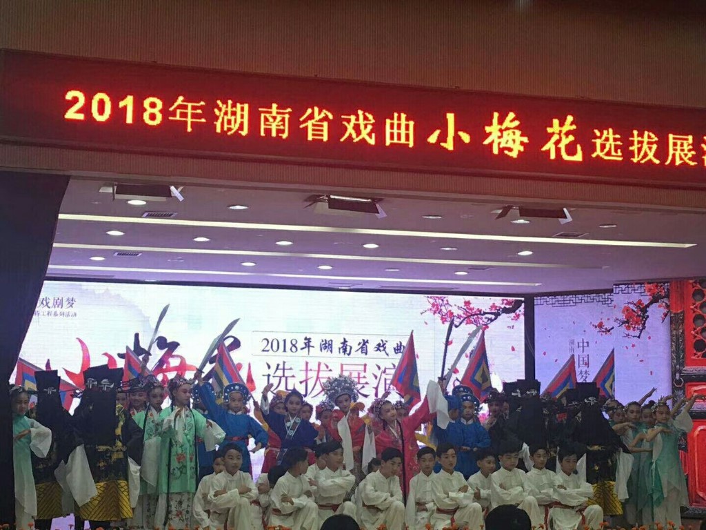 高家坳小学京剧节目《梨园颂》喜获湖南省"银花奖"