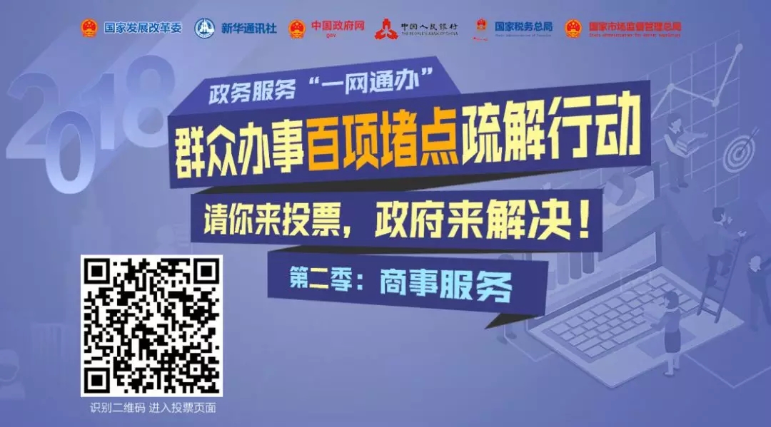 办照办税跑银行还有哪些不方便？来这里，投票解决你的“堵点”！