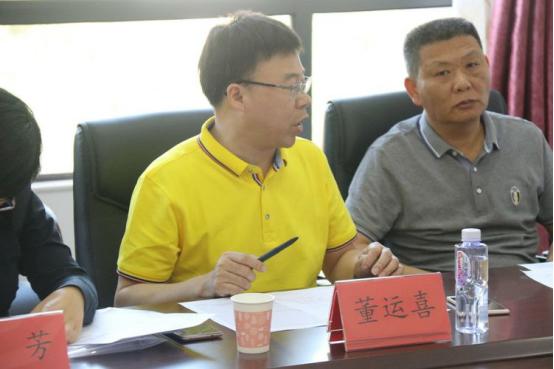 新校建设协调办公会，确保凿石小学秋季顺利开学