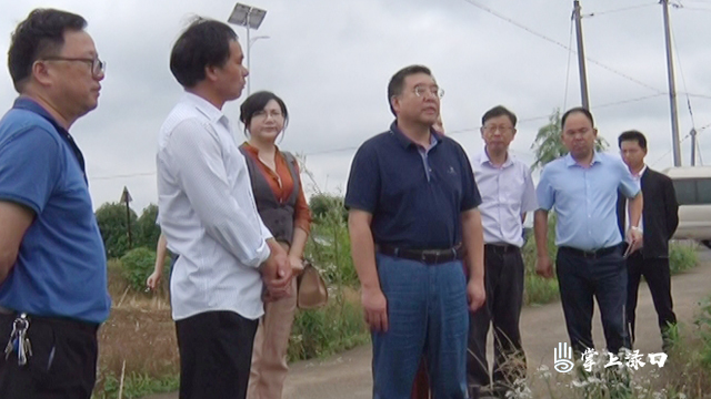 余群明来株洲县调研重金属污染地区农业结构调整工作情况