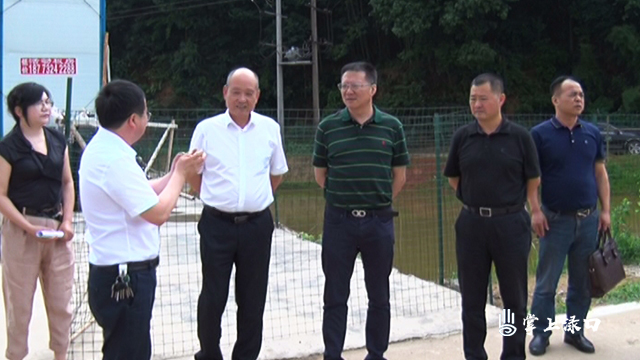 省农委调研组来株洲县调研智慧农业建设情况