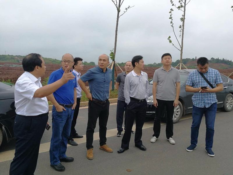 深圳爱尔信五金电子有限公司来县投资考察