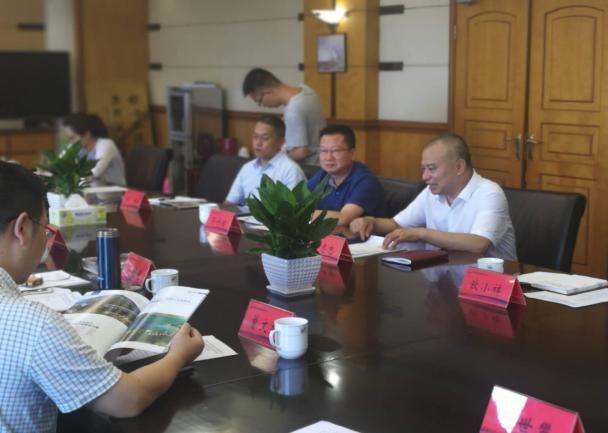 市国资委前往湖南百舸水利建设股份有限公司进行交流学习