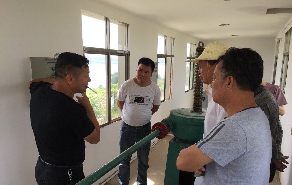 天元区群丰镇排渍泵站提质改造工程进行预验收