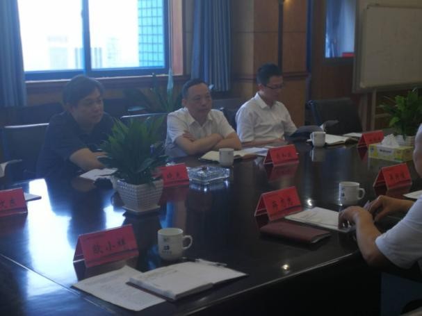 市国资委前往湖南百舸水利建设股份有限公司进行交流学习