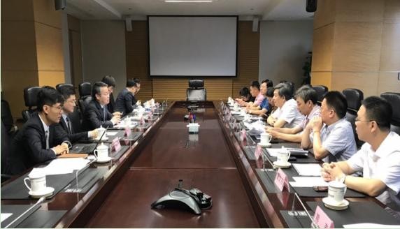 吴晓光拜访北京中信证券股份有限公司