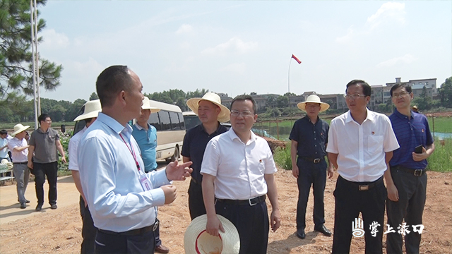 羊贵平率全市基层党建“看学议”活动观摩团来县调研基层党建工作