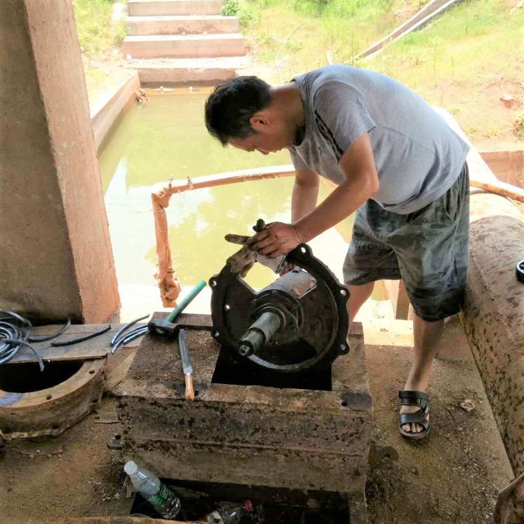 天元区紧急抢修抗旱机台