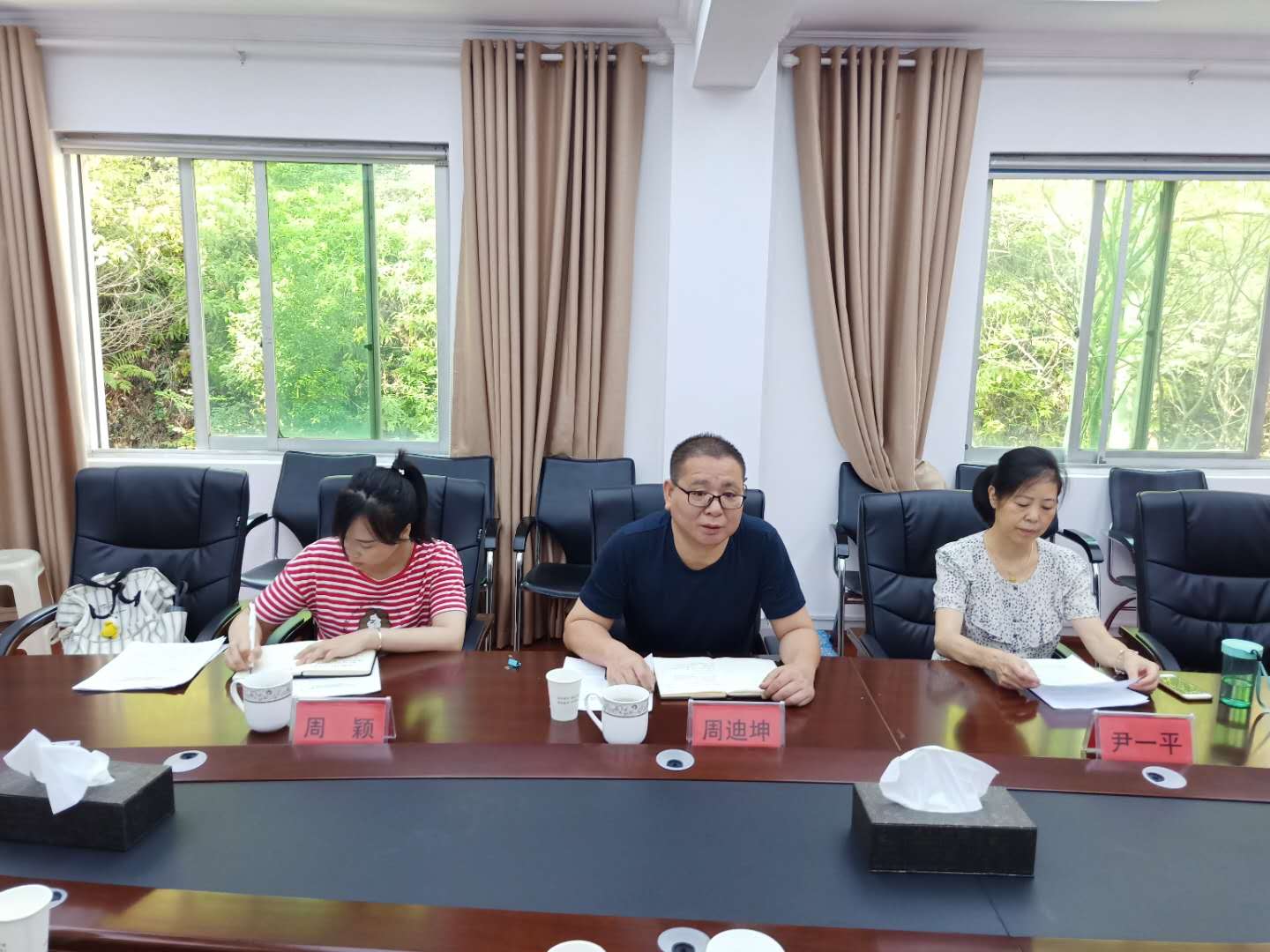 庆云街道召开区委第五巡察组巡察庆云街道党工委情况反馈会