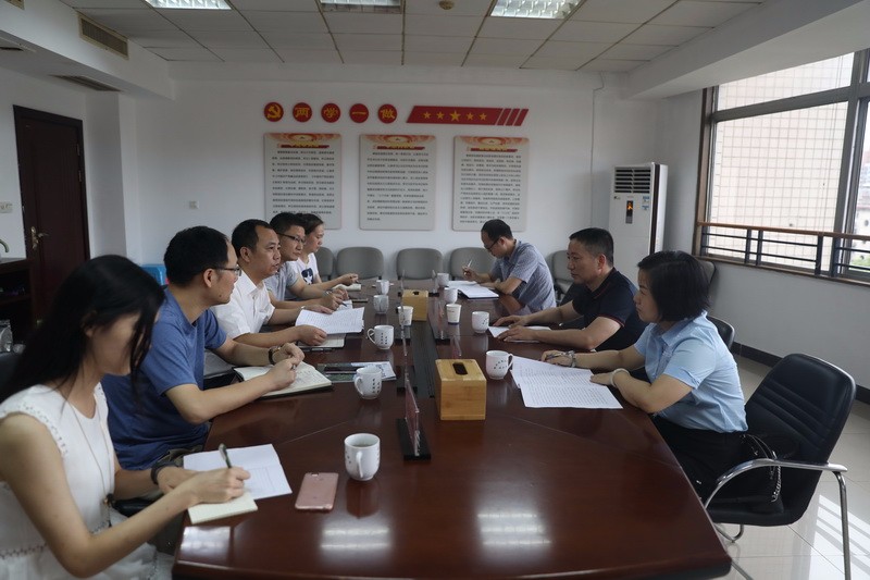 市纪委监委副书记、副主任朱胜辉一行到市纪委监委驻国土资源局纪检监察组走访