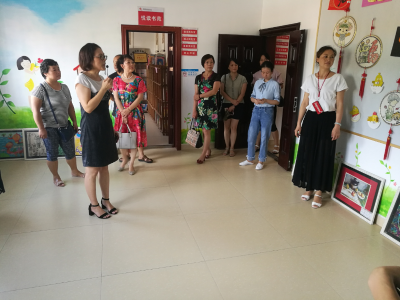 董家塅街道开展五化支部“看学议”活动