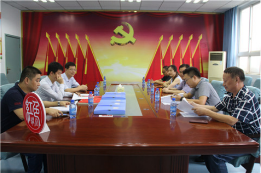天元区委副书记、区长董巍到北师大株洲附校指导党建工作
