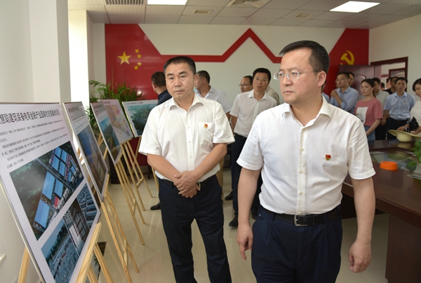 全市基层党建观摩团来云龙开展“看学议”活动