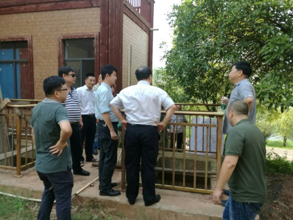 董巍区长率队对省环保督察组交办件整改情况进行督查